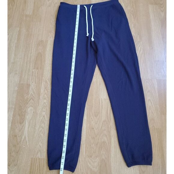 Something Navy Fleece Sweatpants size Small in Blue - Picture 7 of 10